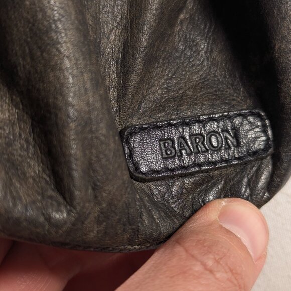 Leather drawstring dice bag, ren fest pouch, Baron New Zealand LOTR costume - Picture 7 of 13